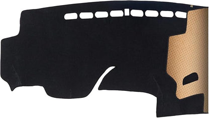Dash Cover, Anti-Glare, Sun Protection, Dustproof, UV-Proof, Dashboard Covers, Interior Car Accessorie Fit for 2015 2016 2018 2019 2020 Ho-nda Fit, Black