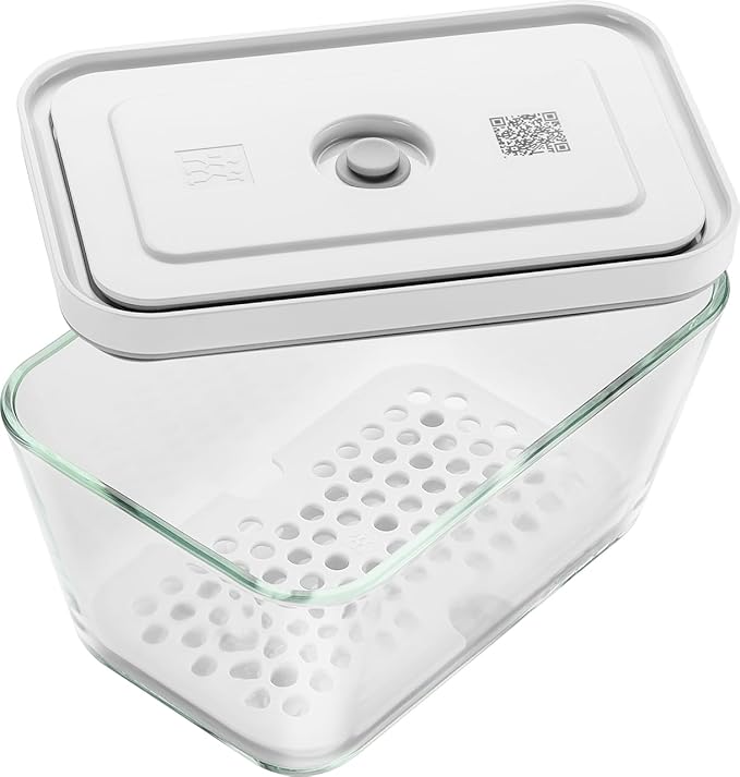 ZWILLING Fresh & Save Set of 2 Drip Tray for Glass Boxes, MEDIUM/LARGE, white (Pack of 2)