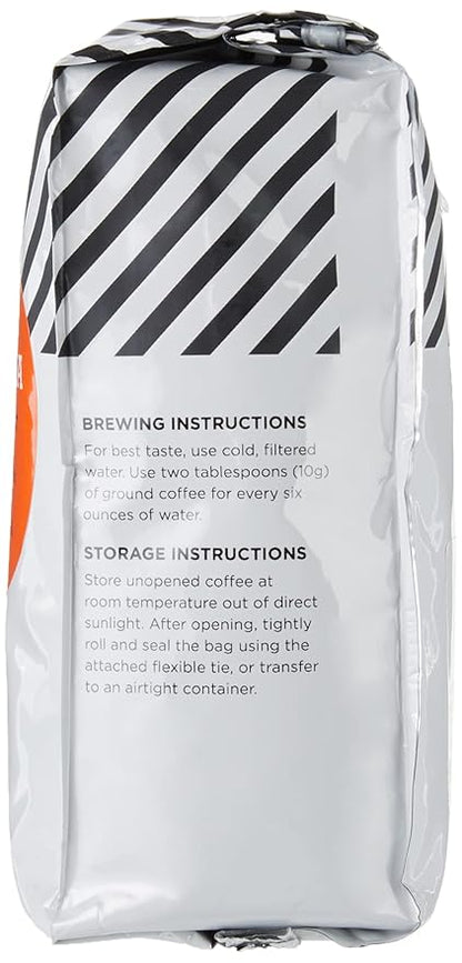 Amazon Fresh Colombia Whole Bean Coffee, Medium Roast, 12 Ounce (Pack of 2)