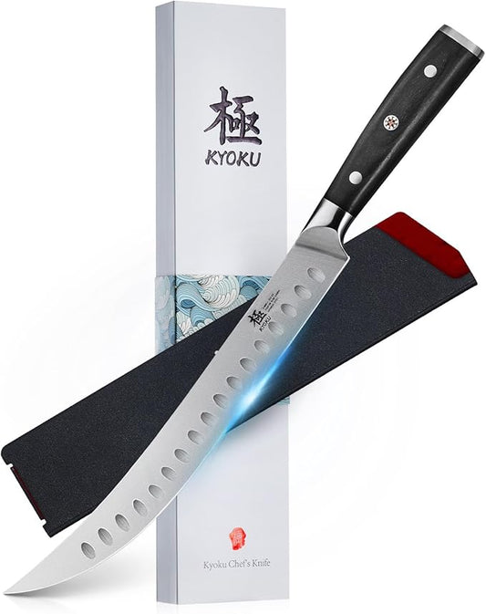 KYOKU Samurai Series Knife Japanese Style1 (Scimitar Knife, 10")
