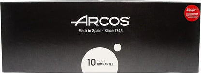 Arcos Butcher Knife Stainless Steel. 275mm blade. Professional Cooking Knife For Cutting Meat, Fish and Vegetables. Ergonomic Polyoxymethylene Handle. Series Universal. Color Black.