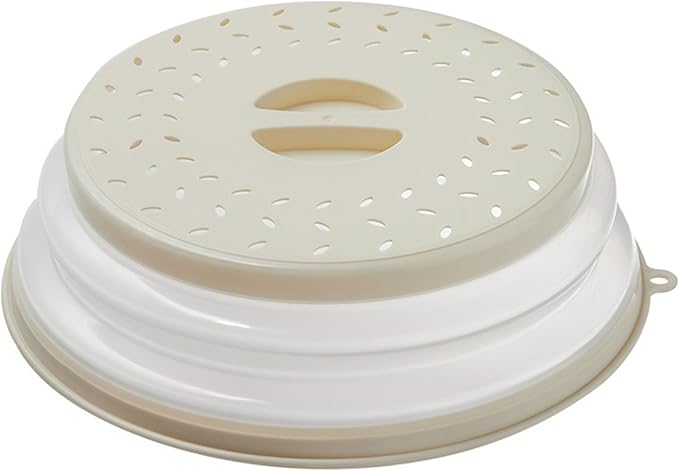 Collapsible Microwave Splatter Cover - 10.5 InchColander Kitchen Gadgets Splatter Screens Food Covers