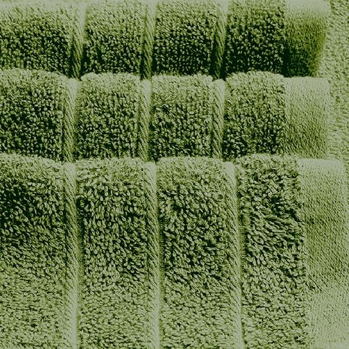 Tens Towels 2 Piece Extra Large Bath Sheets 35 x 70 Inches, Green