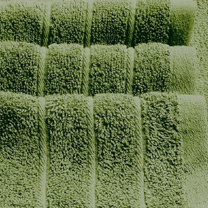 Tens Towels 2 Piece Extra Large Bath Sheets 35 x 70 Inches, Green