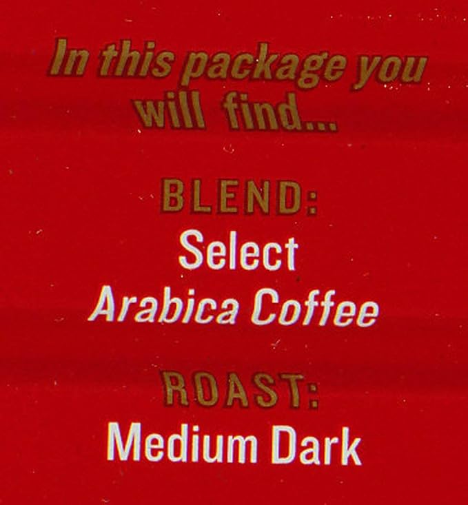 French Market French Roast Medium-Dark Roast Ground Coffee, 12oz Can (Pack of 1)