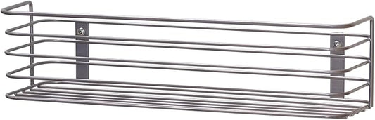 Household Essentials 1226-1 Long Basket Door Mount Cabinet Organizer | Mounts to Solid Cabinet Doors or Walls