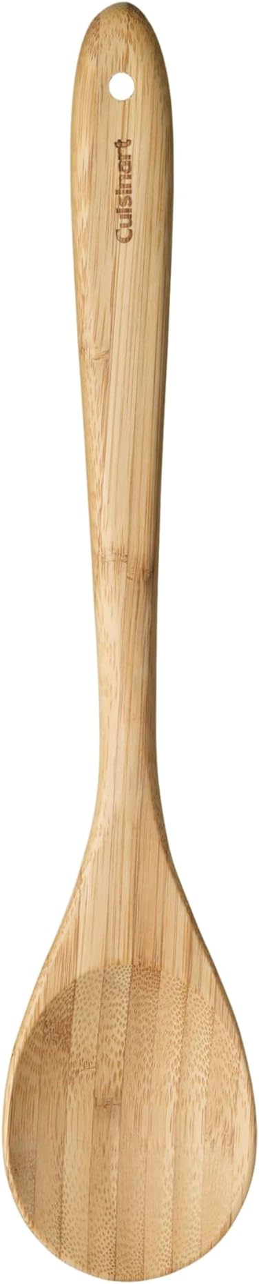 Cuisinart CTG-BAM-2SP Green Gourmet Bamboo Solid and Slotted Spoons, 2-Pack, 15.5" x 4.5" x 0.75"