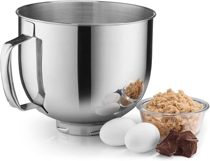 Cuisinart SM-50R 5.5-Quart Stand Mixer, Ruby Red (Renewed)