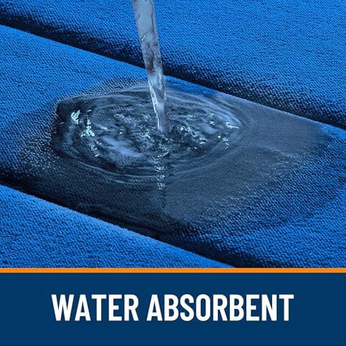 OLANLY Memory Foam Long Bathroom Rugs Runner 44x24, Super Soft Absorbent