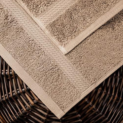 Superior Egyptian Cotton Ultra Plush & Absorbent, 10 Piece Set, Latte