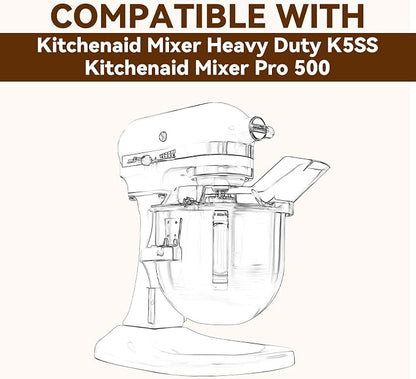 Appliance Slider for Kitchenaid Mixer, Stand Mixer Accessories for Kitchenaid Mixer Heavy Duty K5SS & Kitchenaid Mixer Pro 500