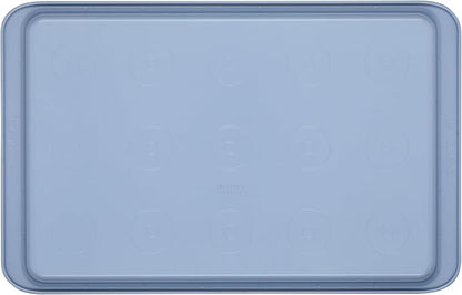 Farberware Easy Solutions Nonstick Bakeware Cookie Pan/Baking Sheet with Drop Zones and Portion Marks, 11 Inch x 17 Inch - Blue