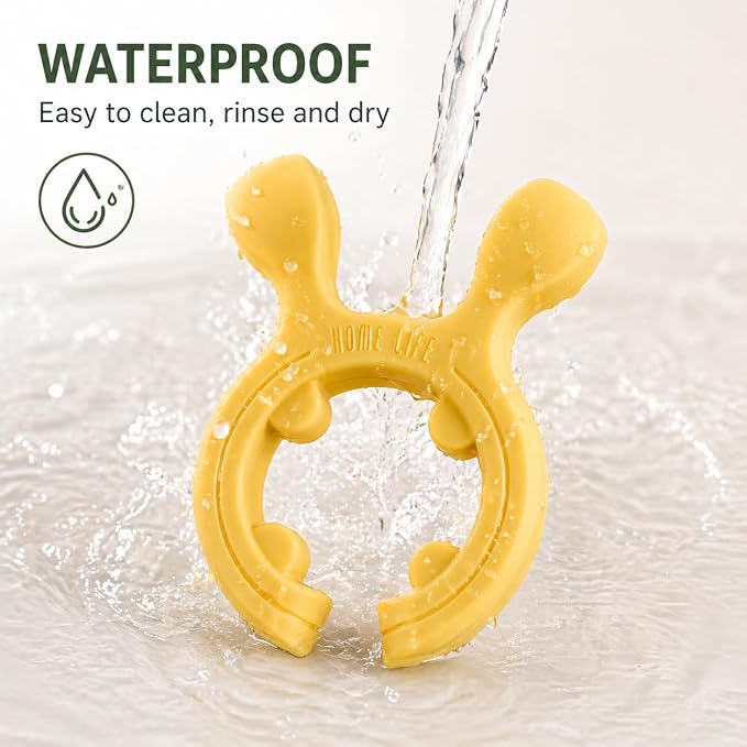 Silicone Pot Handle Spatula Rack, Spoon Rest for Stove Top, Clip-On Utensil Holder with Steam Releaser, Heat Resistant Silicone Spoon Holder for Cooking Utensils, Kitchen Gadgets(2 PCS)