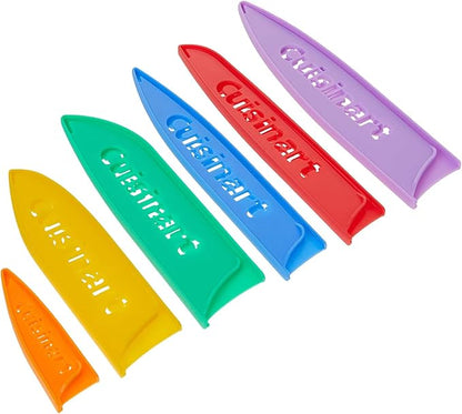 Cuisinart 12-Piece Printed Color Knife Set with Blade Guards, Multicolored