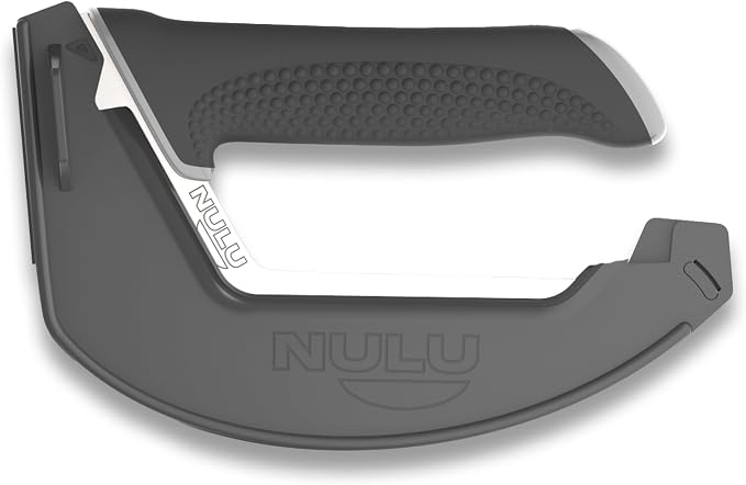 NULU Ergonomic Kitchen Knife for Arthritis & Weak Hands — Adaptive Multi-Grip, Low Strain, Chef's Knife with Sheath