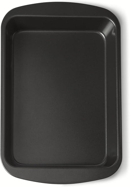 Amazon Basics Nonstick Rectangle Baking Pan, 9 x 13 in., Perfect for Cakes, Dishwasher and Oven-Safe