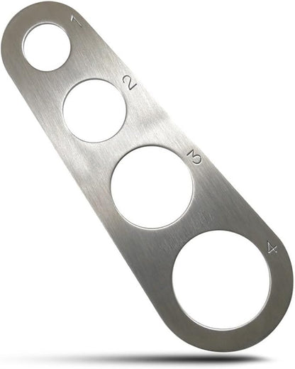 Stainless Steel Spaghetti Pasta Measure (Silver)