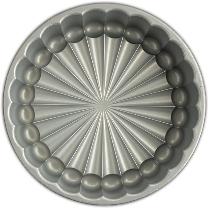 Nordic Ware Charlotte Cake Pan, 6-Cup/1.4 Liters, Toffee