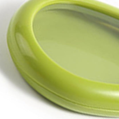 AUNMAS Clear Food Storage Container, Freezer Airtight Fruit Vegetable Saver, Pantry Organization for Avocado Kitchen Fridge(Green)