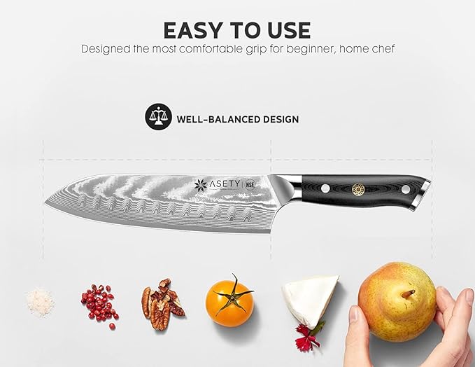 Damascus Knife Set 3 PCS: Japanese Kitchen Knives with VG10 Steel Core, Ultra-Sharp Professional Chef Knife Set, Full Tang G10 Handle, NSF Food-Safe, Elegant Box for Men Him Husband, Fathers day