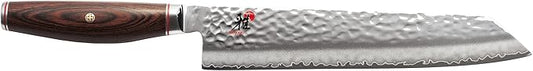 Miyabi Artisan Japanese Kiritsuke Knife,9.5-inch, All Purpose Kitchen Knife, Pakkawood Octagon-shaped Handle, Hand-honed Blade Finished with Katana Edge, Handcrafted in Seki, Japan