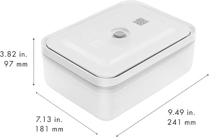 ZWILLING Fresh & Save Medium Airtight Food Storage Containers with Lids, Meal Prep Containers, Plastic, BPA-Free