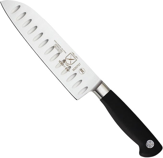 Mercer Culinary M20707 Genesis 7-Inch Santoku Knife,Black