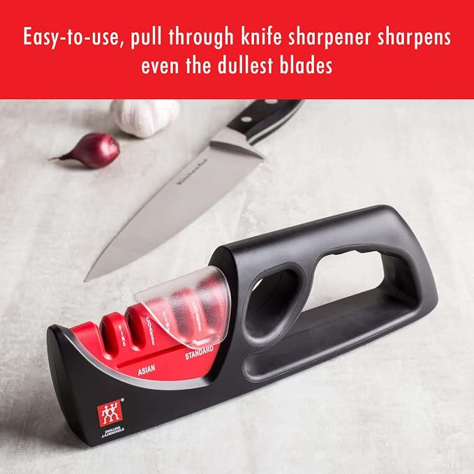 ZWILLING 4-Stage Pull Through Knife Sharpener