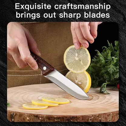 Chef Knife,8.8" Professional Kitchen Knife for Cooking,Made of Stainless Steel,Ultra Sharp for Cutting food,with Ergonomic Handle,for Home & Restaurant