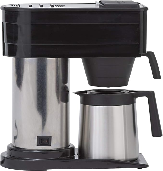 BUNN BT BT Speed Brew 10-Cup Thermal Carafe Home Coffee Brewer, Black