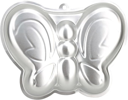 10 Inch Butterfly Cake Pan, 3D Nonstick Birthday Cake Pan, Aluminum Alloy Cake Decorating Mold Baking Tools