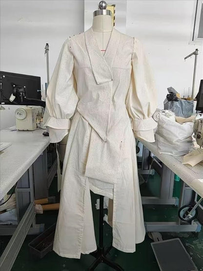 100% Cotton Muslin Fabric 63 Inch*2 Yards Muslin Linen Fabric by The Yard, Thick Draping Fabrics Suitable Material for Sewing DIY Making Supplies Quilting Patchwork (Unbleached, 2 Yard)
