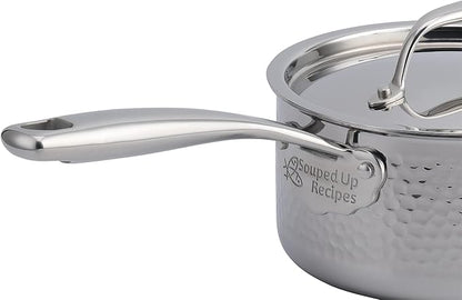 Premium Stainless Steel 9 Piece Cookware Set (Oven and Dishwasher Safe)
