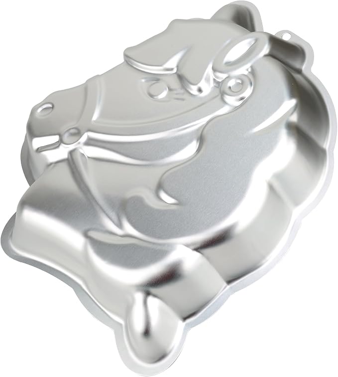 Horse Shaped Birthday Cake Pan, 3D Aluminum Cake Molds Non-stick Baking Tools