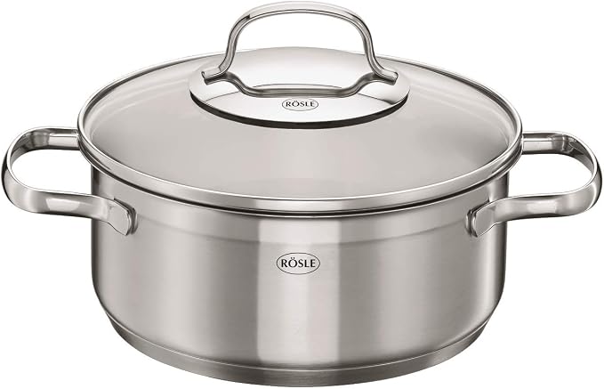 Rösle Elegance Stainless Steel Cookware Set, 10 Piece