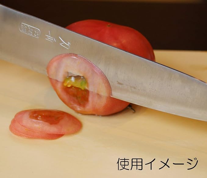 TOSHU 105 mm (4.13 inch) Pointed Carving Knife, Manually Sharpened Japanese Kitchen Knife Produced Utilizing Japanese Sword-Making Techniques - Damascus Pattern