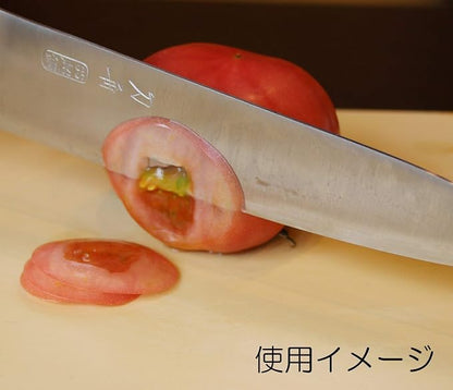 TOSHU 105 mm (4.13 inch) Pointed Carving Knife, Manually Sharpened Japanese Kitchen Knife Produced Utilizing Japanese Sword-Making Techniques - Damascus Pattern