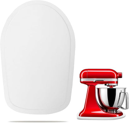 KitchenAid 4.5-5 Qt Bamboo Mixer Slider - Tilt Head Stand Mixer Appliance Mover Storage Sliding Tray (White)