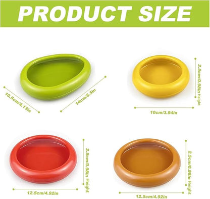 Set of 8 Fresh Food Containers, Fresh Pod, Reusable Silicone Storage Pods for Avocado, Onions, Tomatoes, Garlic – Anti-Oxidation for Fridge, Send Goods from Local Warehouse