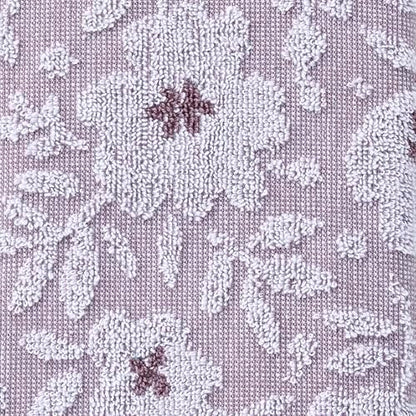 SKL Home Floral Hand Towel Set-2pc, 100% Cotton Jacquard, Lavender