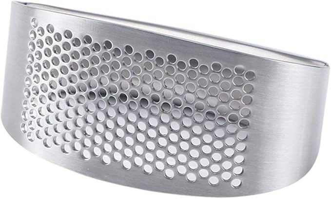 Garlic Press Mincer, Garlic Presses Dishwasher Safe Garlic Mincer, Durable Garlic Crusher with Peeler, Brush, Easy to Clean & Squeeze, Kitchen Essential Gadgets Tool for Garlic, Ginger, Spices