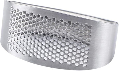 Garlic Press Mincer, Garlic Presses Dishwasher Safe Garlic Mincer, Durable Garlic Crusher with Peeler, Brush, Easy to Clean & Squeeze, Kitchen Essential Gadgets Tool for Garlic, Ginger, Spices