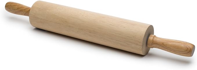 Fox Run 4048 Rolling Pin, Wood, 11.75-Inch Barrel