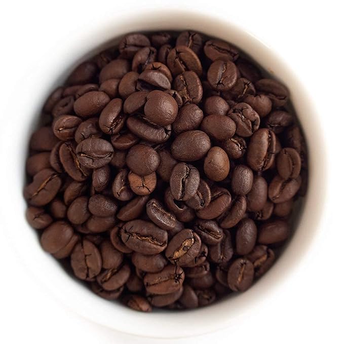 Fresh Roasted Coffee, Organic Donut Shop Whole Bean Coffee, Medium Roast, USDA Organic, Kosher, 2 lb (32 oz)