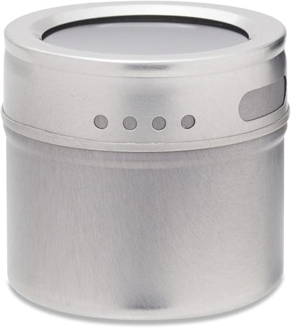 Juvale 20-Pack Magnetic Spice Jars - Space-Saving & Magnetic Spice Rack for Refrigerator - Preprinted Labels & Seasoning Containers - Pack of 20, 3.4 fl oz