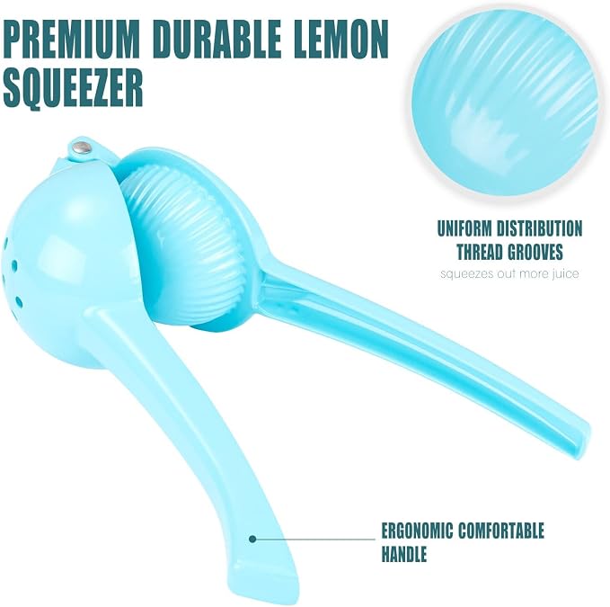 Y-ME Manual Juicer Citrus Lemon Squeezer, Fruit Juicer Lime Press Metal, Professional Hand Juicer Kitchen Tool