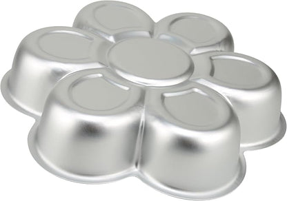 Flower Shaped Cake Pan, Aluminum 3D Flower Cake Mold for Baking Mould Tin Cake Pan