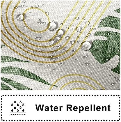 Boho Sage Green Shower Curtain for Bathroom 54x72 Inch