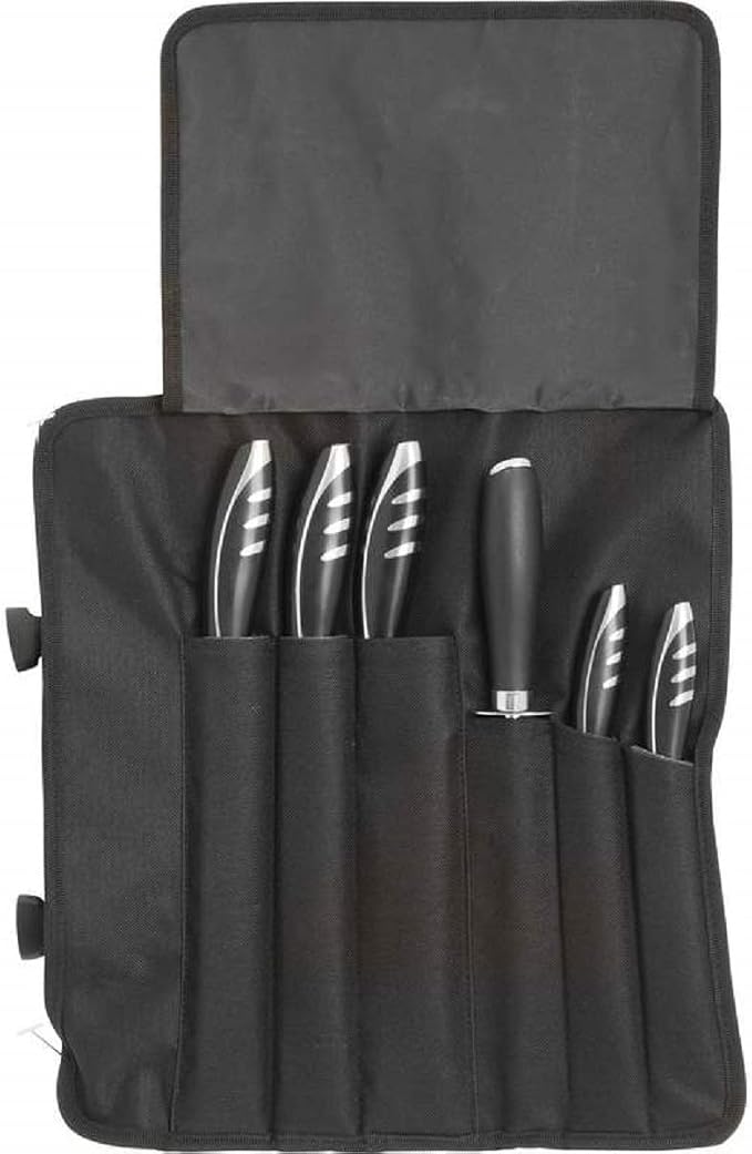 Slitzer Germany 7-Piece Chef's Knife Set, Ergonomically Designed, Professional Grade Chef Knives, Great addition to any kitchen