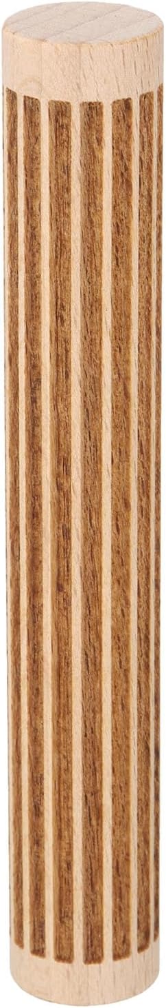 HARFINGTON Wood Clay Roller 4" Straight Lines Pattern Rolling Pins Wood Rollers Pottery Tools Wood Grain Texture Rollers for Clay Baking Dough Playdough DIY